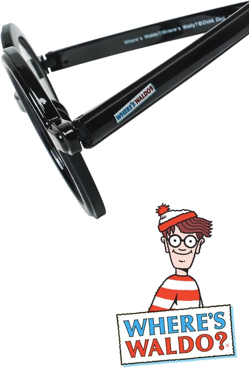 Sun-Staches Where's Waldo Glasses | Official Waldo Costume Accessories | One Size Fits Most - Image 4